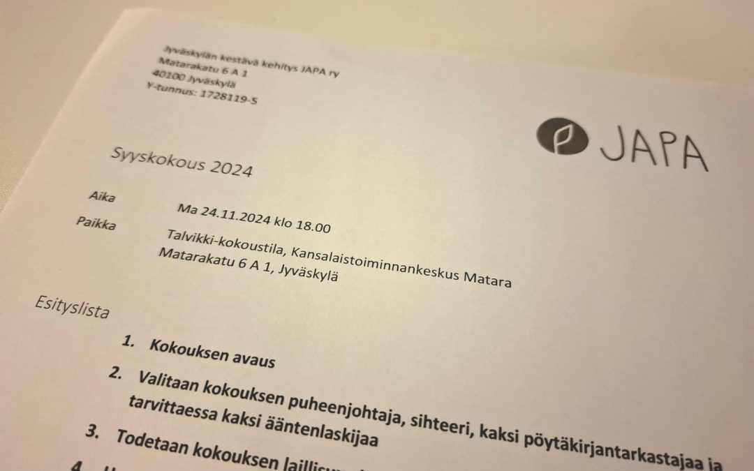 Katse kohti vuotta 2025