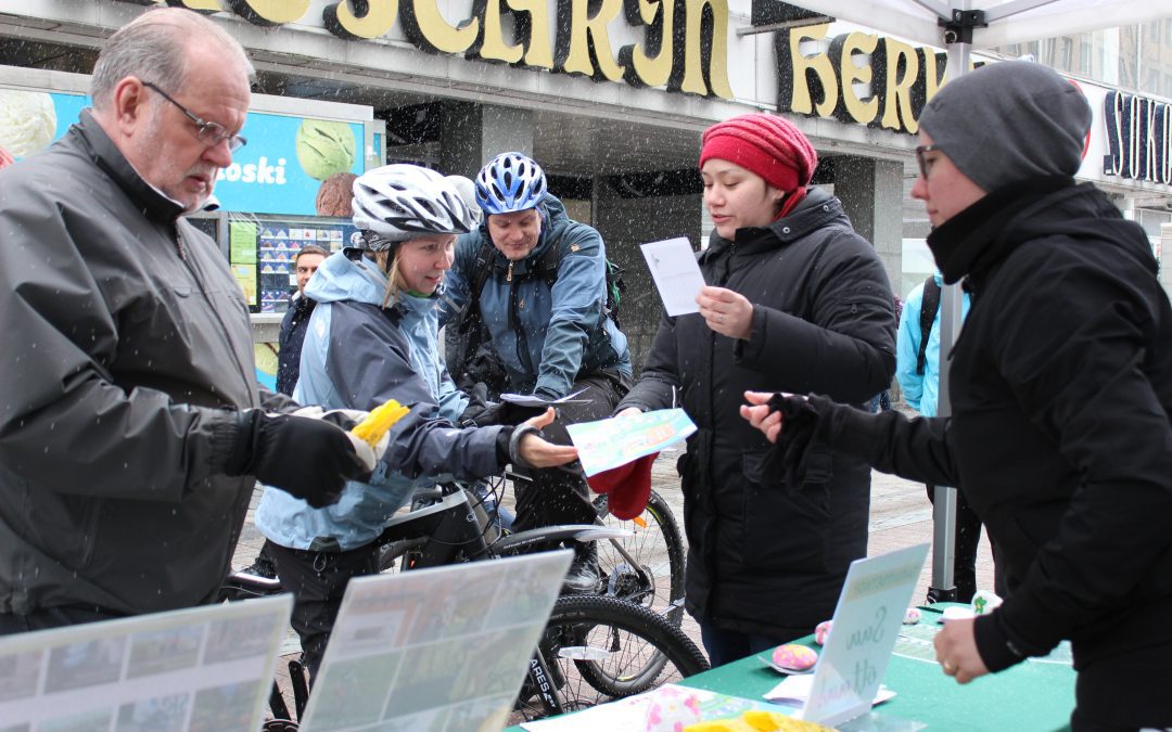 Kokeillen kohti viisaampaa arkiliikkumista II, 2019